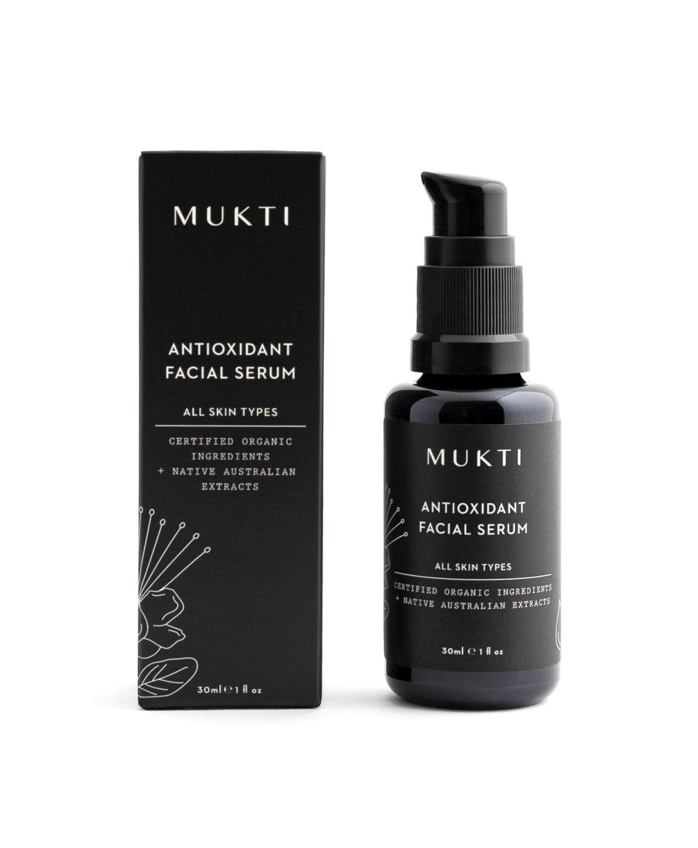 MUKTI Antioxidant Facial Serum [30ml] - MINT Organics