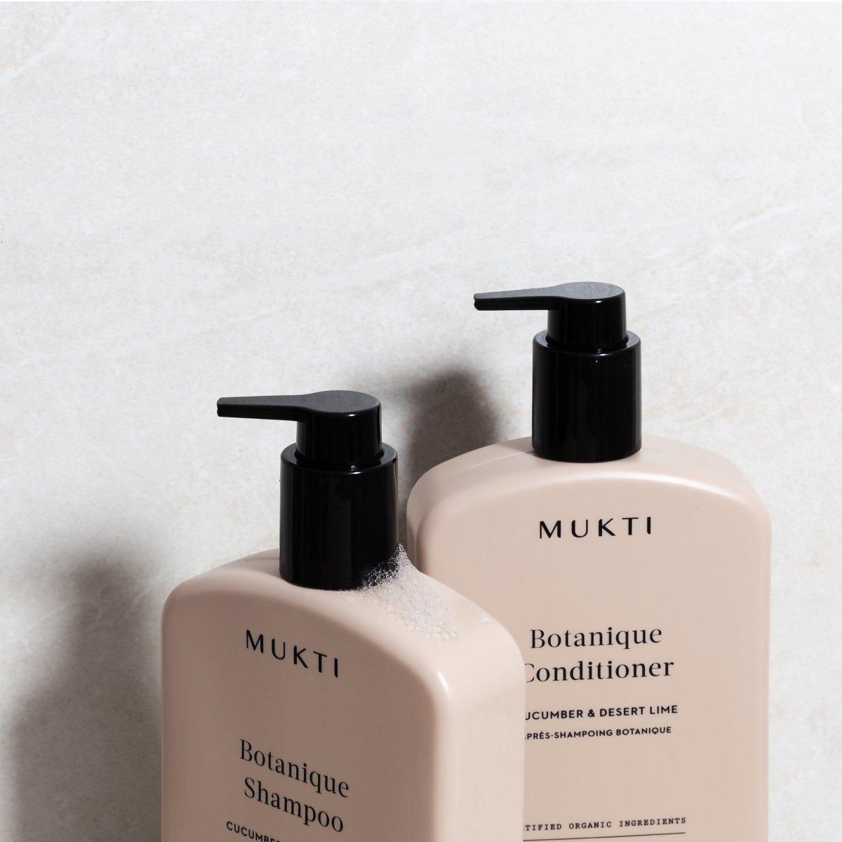 MUKTI Botanique Shampoo 天然草本洗髮水 [360ml] - MINT Organics