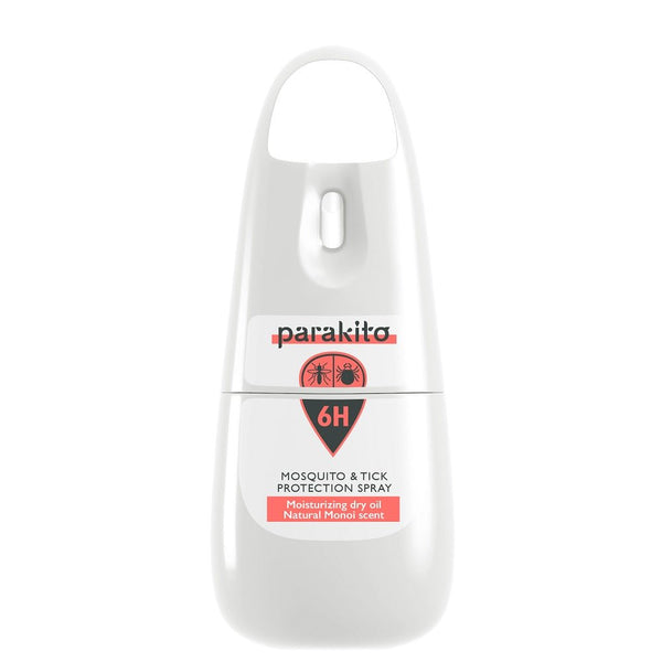 PARAKITO Mosquito & Tick Protection Spray - Moisturizing Dry Oil 防蟲驅蚊噴霧 - 保濕潤膚乾油 [75ml] - MINT Organics