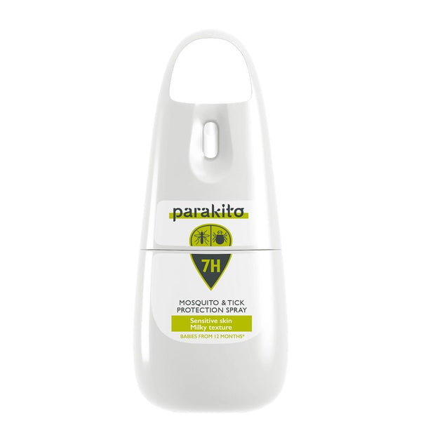 PARAKITO Mosquito & Tick Protection Spray - Sensitive Skin (Family) 防蟲驅蚊噴霧 - 低敏家庭配方 [75ml] - MINT Organics